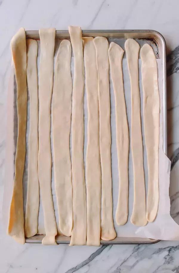 羊肉宽扯面,就是要光滑,劲道,有嚼头!