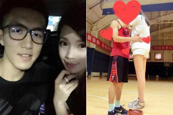 郭艾伦的女朋友王丽婷则是一名空姐.