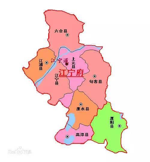 南京市江宁区乡镇地图图片