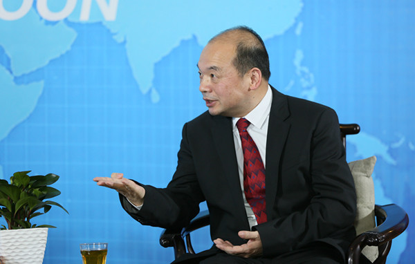 杨建国:一场对话浓缩过往 和陈锡添探索中原发展