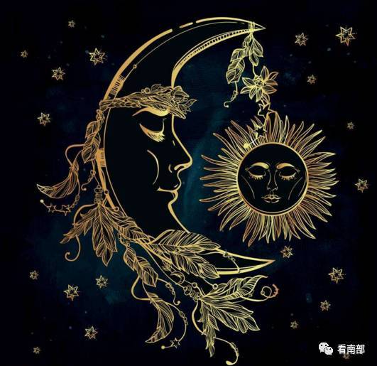 传说:月亮给爱尿床的太阳一包针,所以太阳刺眼睛