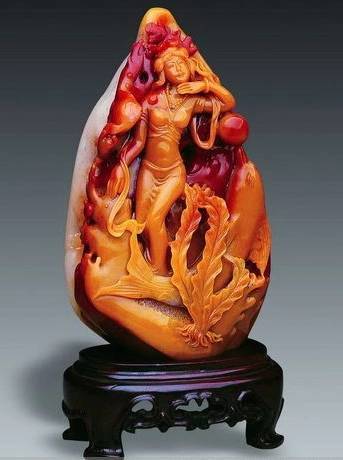 领略玉雕中的绝色美女!真的太诱惑了!