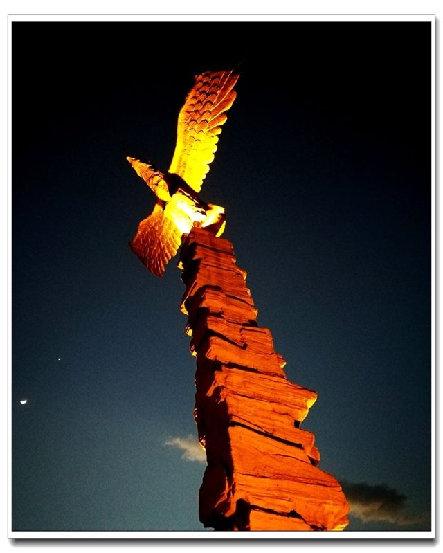 彝族人对鹰有着特殊的崇拜.