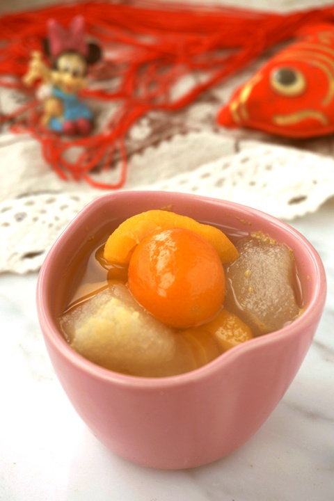 金橘枇杷雪梨糖水