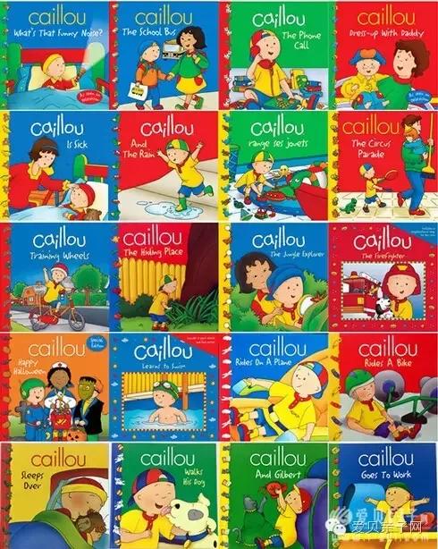有声点读 Caillou卡由故事系列原版英文绘本册 教育频道 手机搜狐 有声点读 Caillou卡由故事系列原版英文绘本册 教育频道 手机搜狐