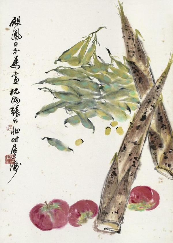 现代四大花鸟画家·张大壮花鸟画欣赏