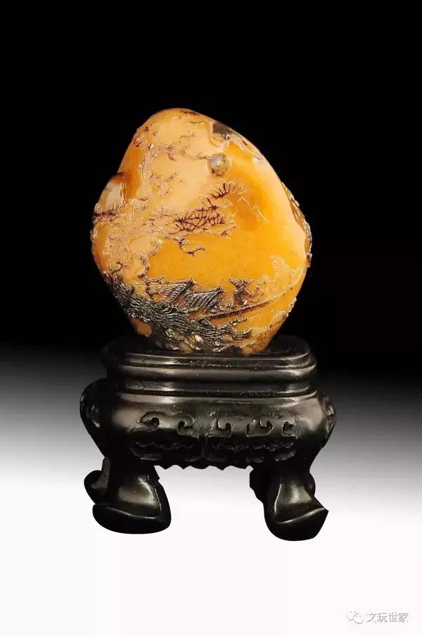 名贵的田黄石与印章结缘,不仅丰富了印章的审美价值