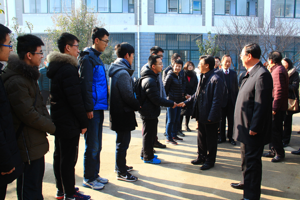 清华大学副校长薛其坤教授到访莱芜一中