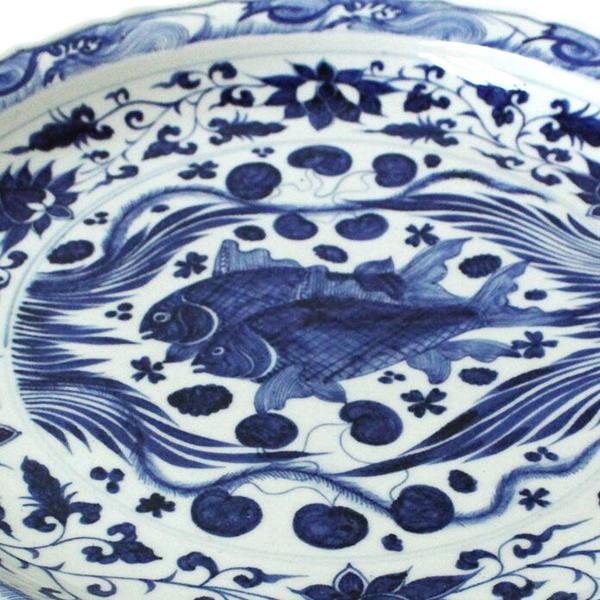 精品赏析 青花鱼藻纹花口折沿盘 新闻频道 手机搜狐 精品赏析 青花鱼藻纹花口折沿盘 新闻频道 手机搜狐