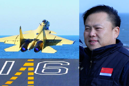 孙聪与歼15 "航空三杰"两会同框,让不少网友颇为感慨.