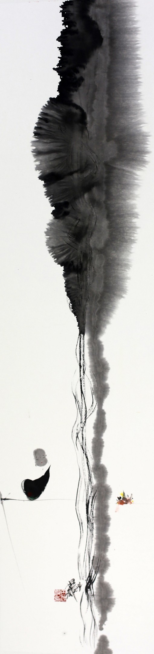 佛语禅心 田旭桐禅意水墨作品巡回展登陆马来西亚东禅馆