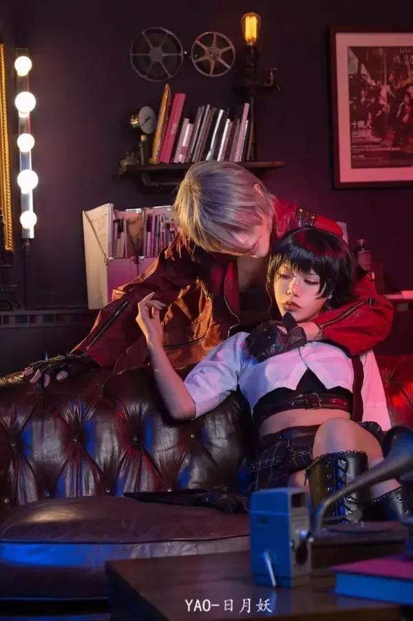 鬼泣3冷酷帅气恶魔猎人但丁,飒爽英姿女主角蕾蒂