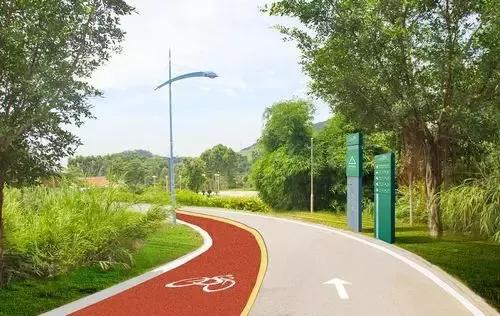 有 郊野绿道,城市绿道和社区绿道3种类型.
