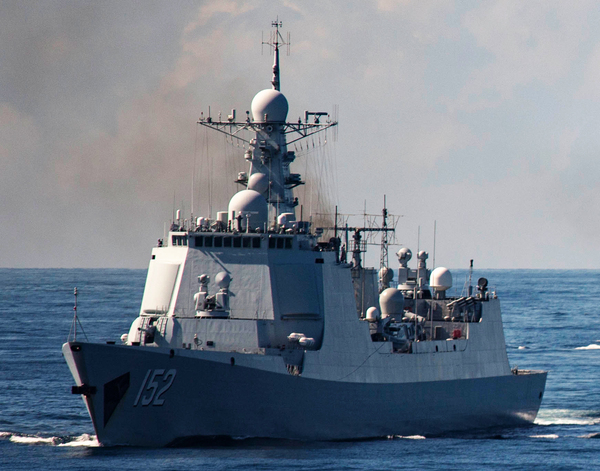 一款伴随中国海军成长的古董雷达,055上不再装