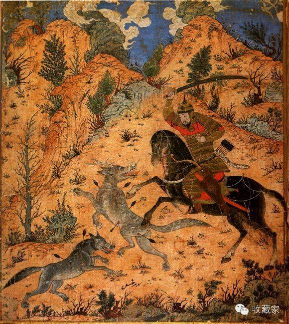 【组图】蒙古帝国及诸王朝细密画欣赏