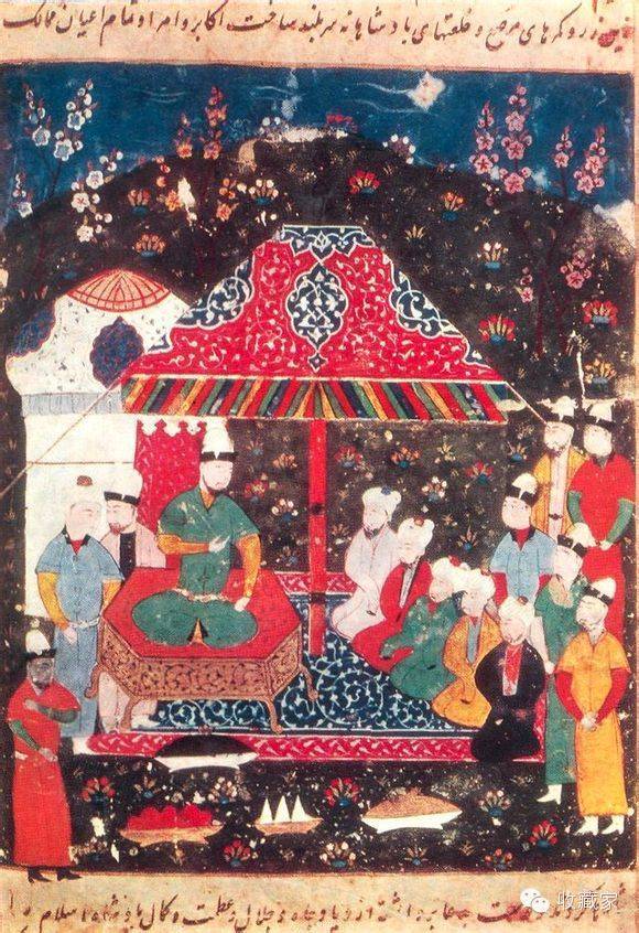 【组图】蒙古帝国及诸王朝细密画欣赏