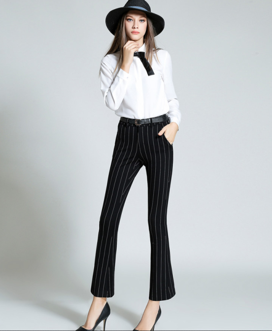 喇叭裤正流行!腿粗的女神有知己了哦!