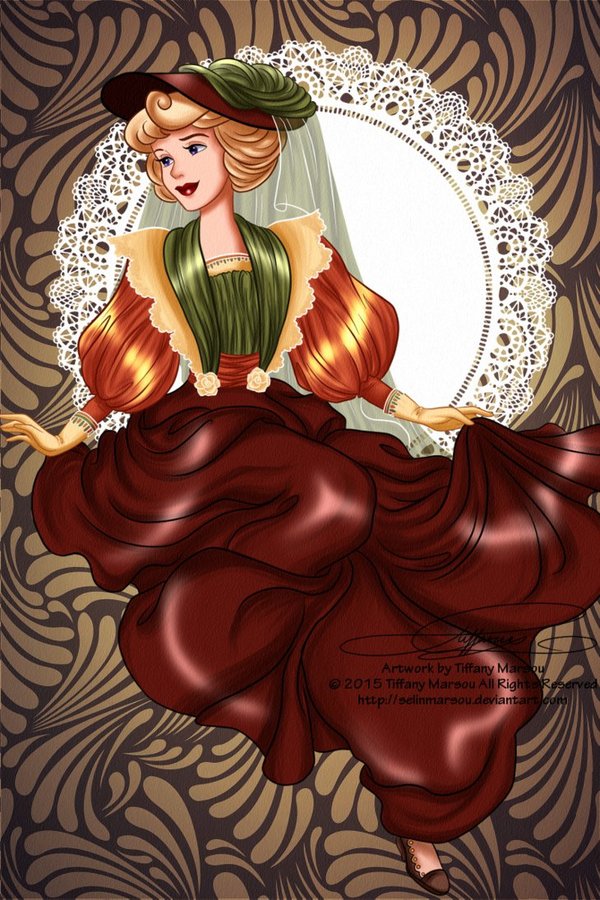 穿越到维多利亚时代?迪士尼公主的秋季复古时尚