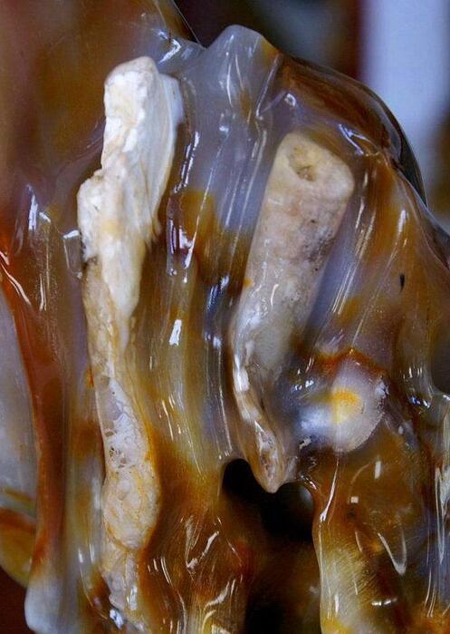 奇石收藏文化之藏于石头里的亿年玉虫