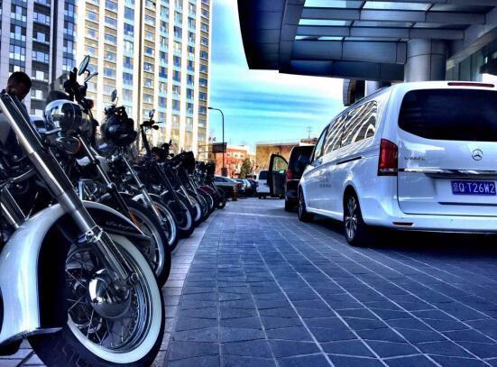 哈雷礼宾车队-机车公社护航摩洛哥王室代表团访华