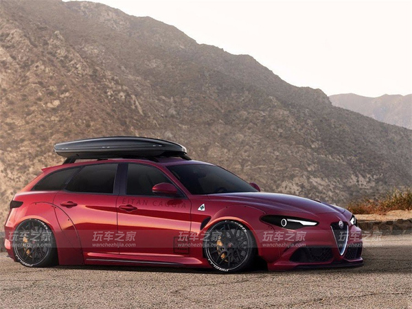 阿尔法罗密欧giulia改装效果图-汽车频道-手机搜狐