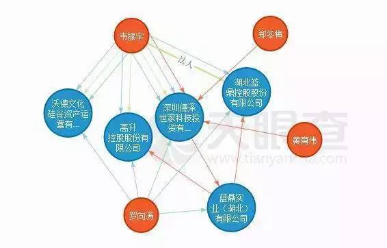 当时买下蓝鼎控股的德泽世家,正是韦振宇名下的企业.