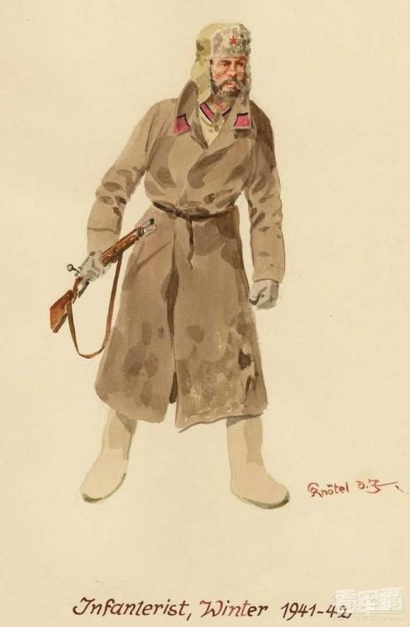 1945年以后,同一个艺术家用类似的画出了一本书,盟国根据这些画作来