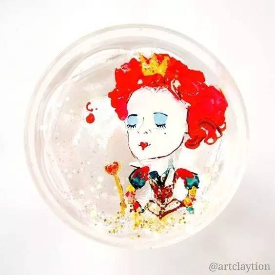 用指甲油绘制设计的高定礼服,惊艳!