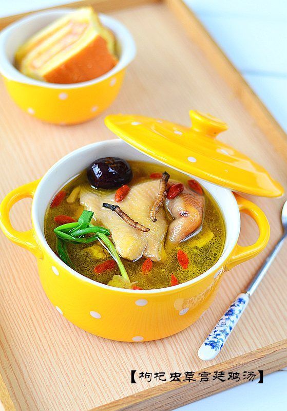 春季好滋补-枸杞虫草宫廷鸡汤