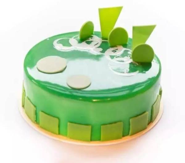 绿茶奶油牛奶巧克力蛋糕