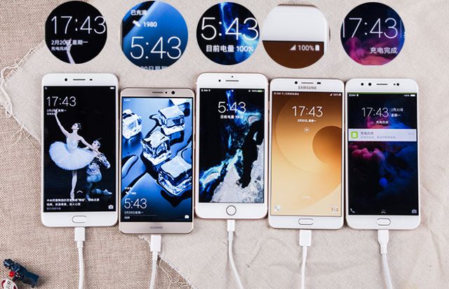 全球top5手机快充速度对比 想不到最慢竟是它 科技频道 手机搜狐