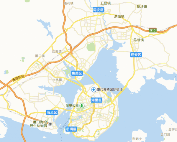 一,廈門景點介紹 廈門分島內和島外,共有五個行政區,島內思明區,湖裡