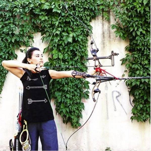 持弓佩箭 你就是女神 体育频道 手机搜狐