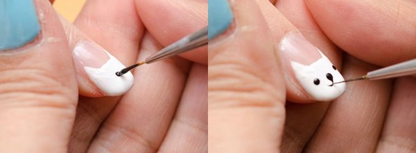 小猫咪指彩在家动手diy!手残妞也不怕画坏的四