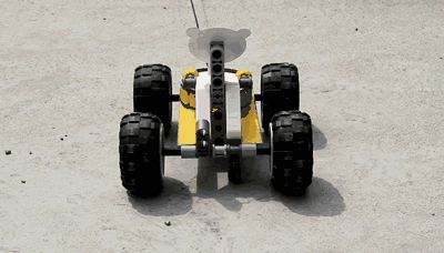 乐高玩机械 | 打鼓小熊 v.s. 间歇运动机构(二)