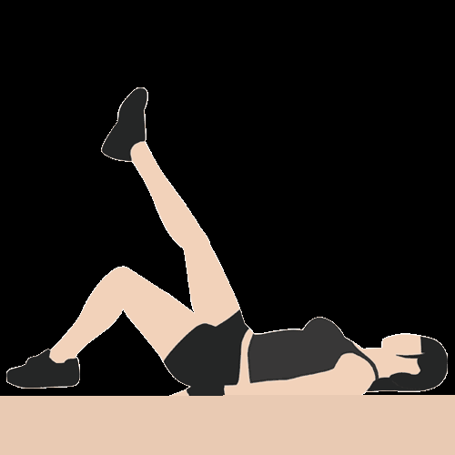 进阶式的单腿臀桥