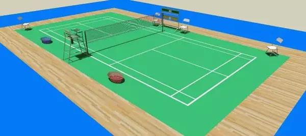 4张图,让90%的羽毛球新手秒懂出界规则