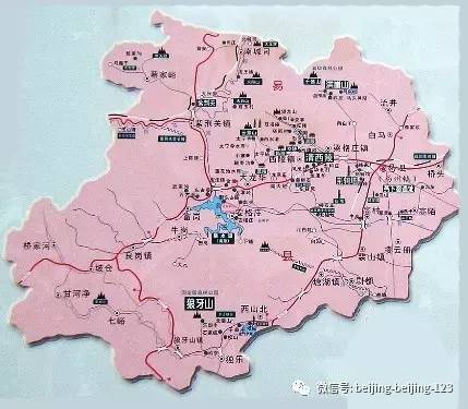 易县地图 乡村图片