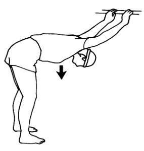 背部拉伸 三角肌