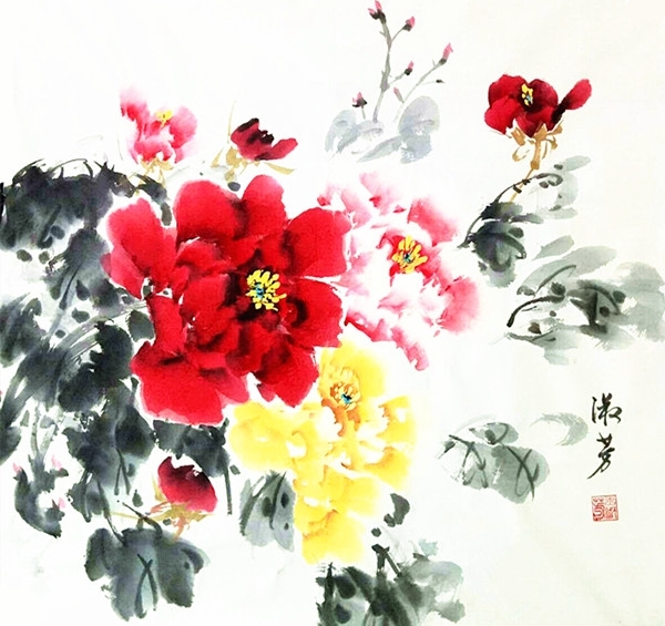 (河北省画家王淑芳中国书画二级美术师)