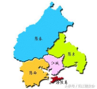 广东阳江地理位置图片