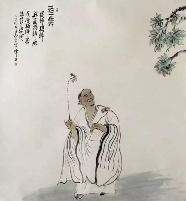 王雪峰国画人物:古风禅韵 空灵旷远