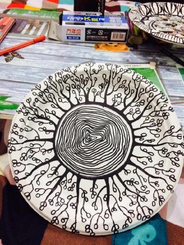 一次性纸盘做手工的多种玩法