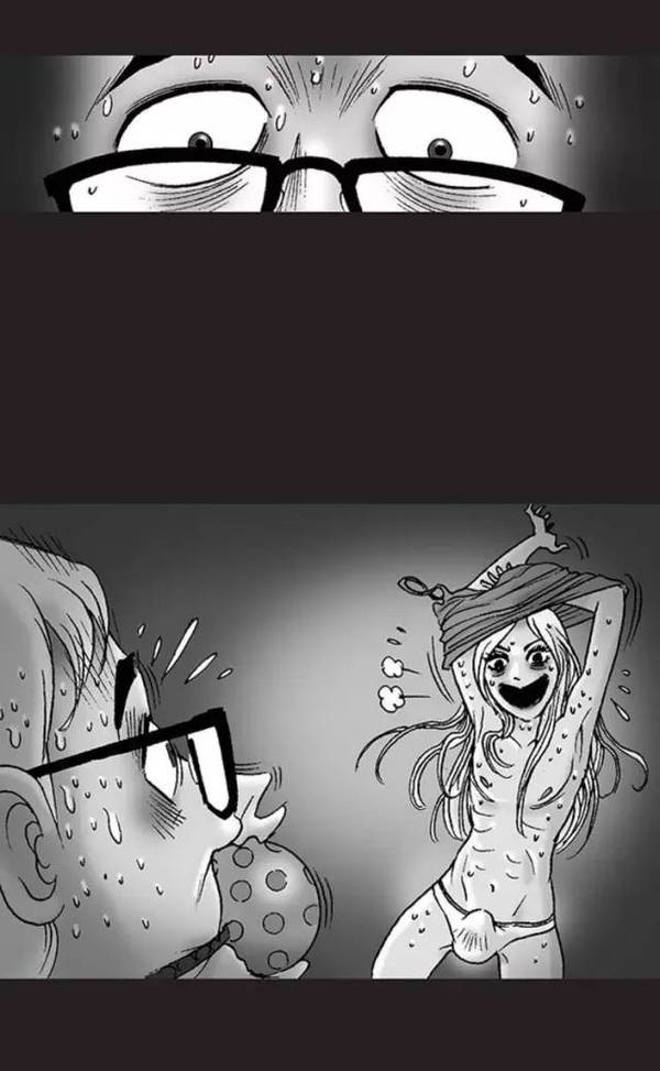 黄暴+惊悚:无声恐怖漫画