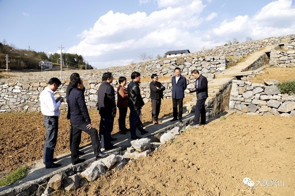 曹宏伟到黄粮镇后山村开展"春季攻势""回头看"