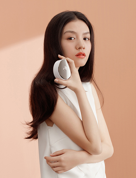 精致浪漫春夏,诠释lancme兰蔻气垫亮白无瑕