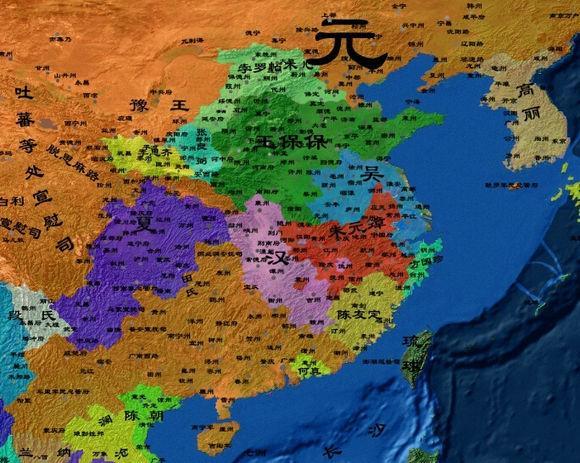 韩宋政权北伐时的全国形势 朱元璋在朱吴政权中是享有至高无上的权力