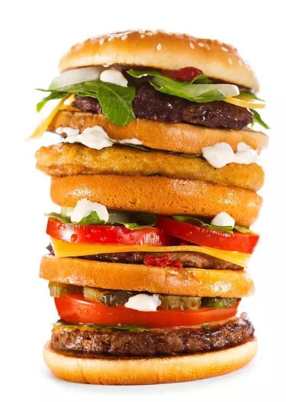 它简单又美味 随个人喜爱夹入馅料 随心搭配 可创造出上亿种汉堡组合