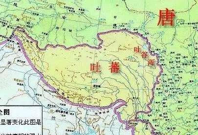 疆域图 在两百余年的历史中,李唐王朝和吐蕃的争夺主要集中在吐谷浑