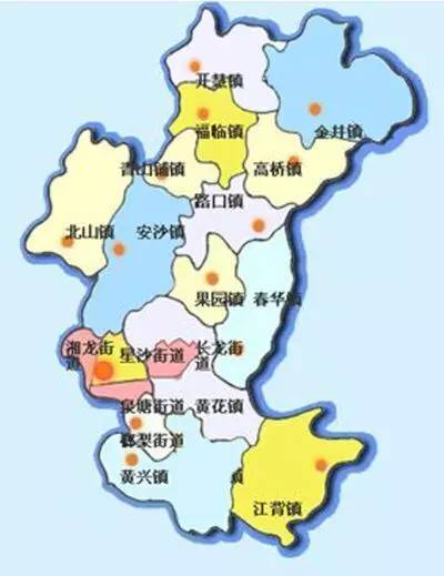 长沙县黄兴镇地图图片